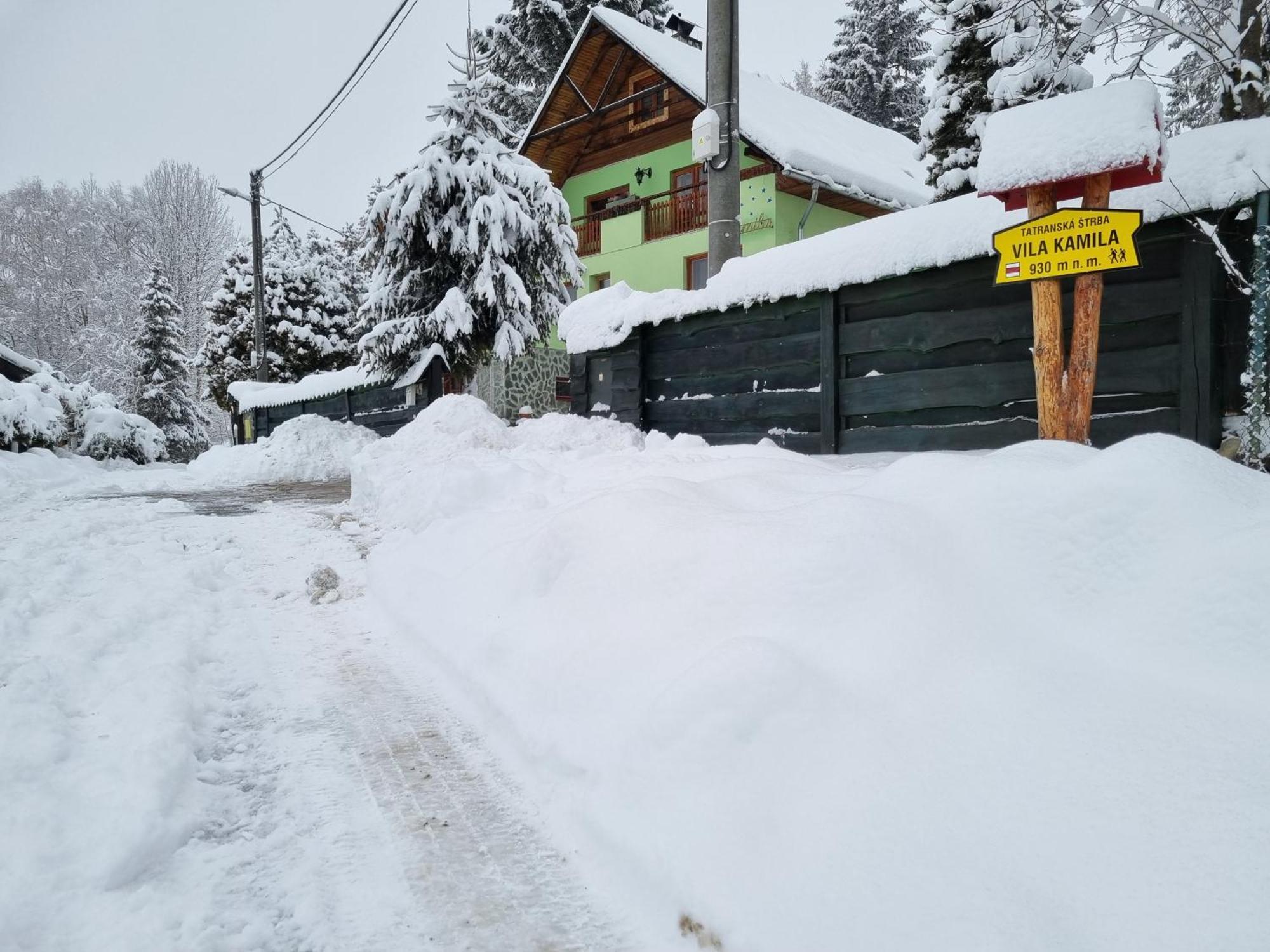 Vila Kamila Tatranská Štrba Exterior foto