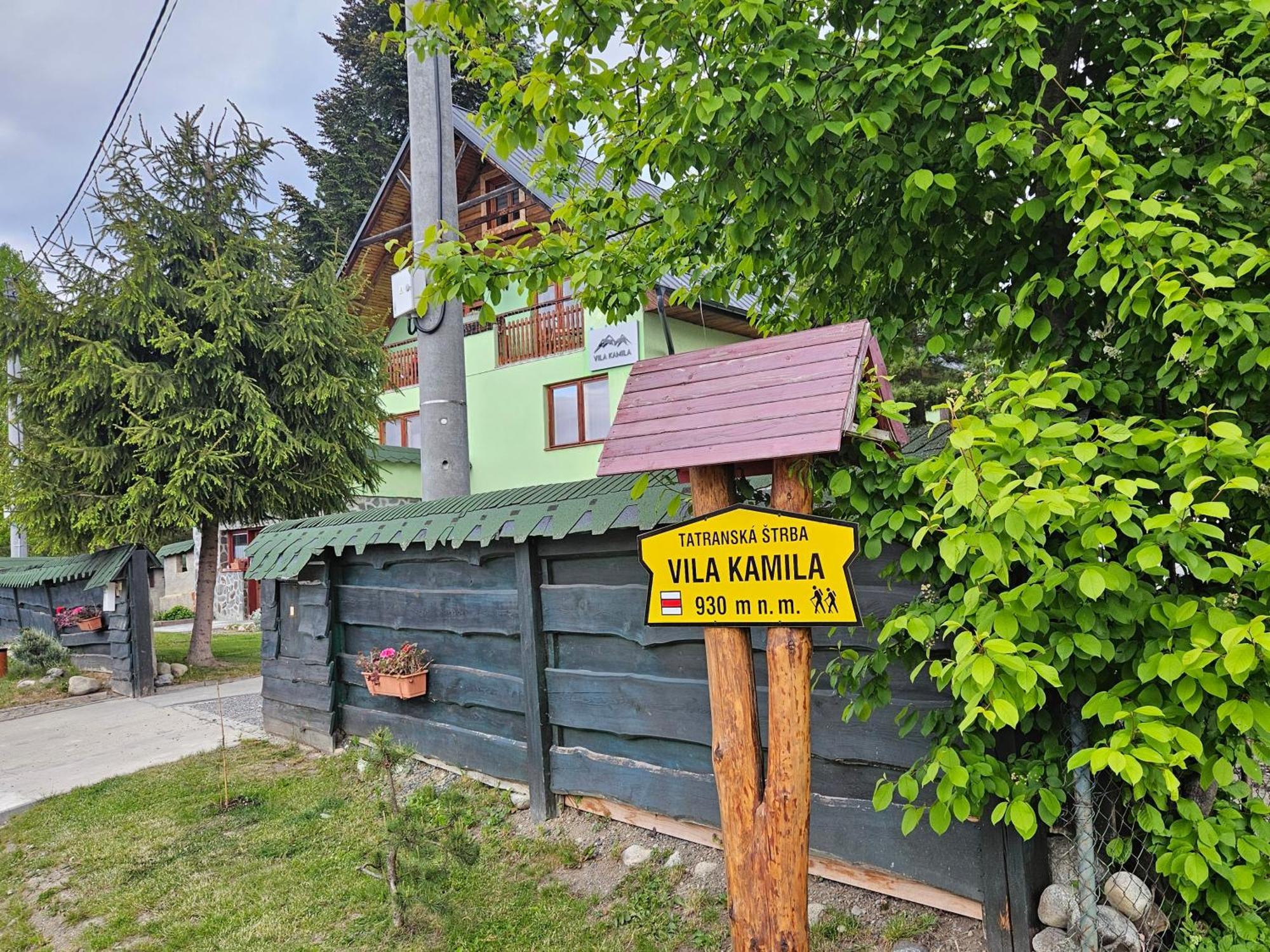 Vila Kamila Tatranská Štrba Exterior foto